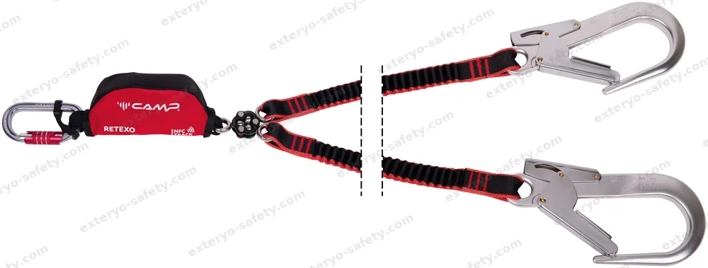 7250220 - RETEXO GYRO REWIND + 2125 + 2x0984 120-180 cm, Assorbitore di energia C.A.M.P.