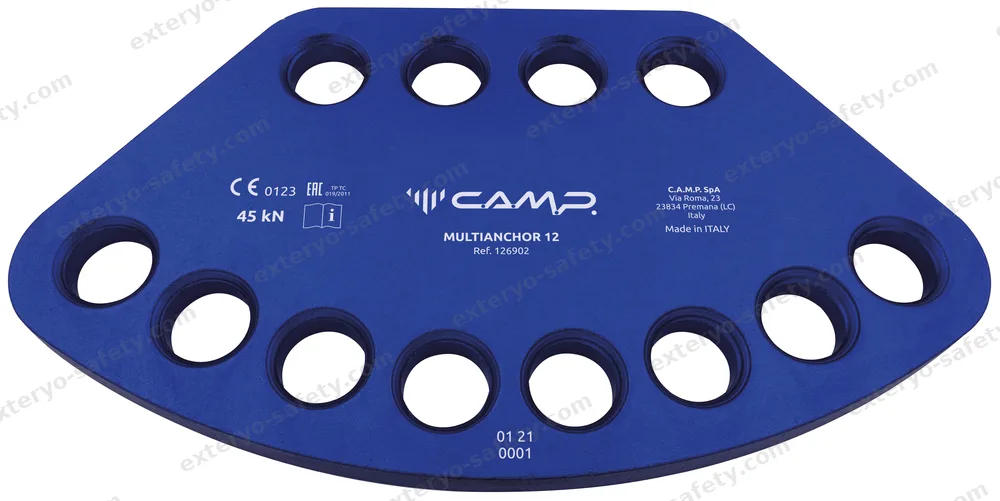 MULTIANCHOR 12, Piastra multiancoraggio C.A.M.P.