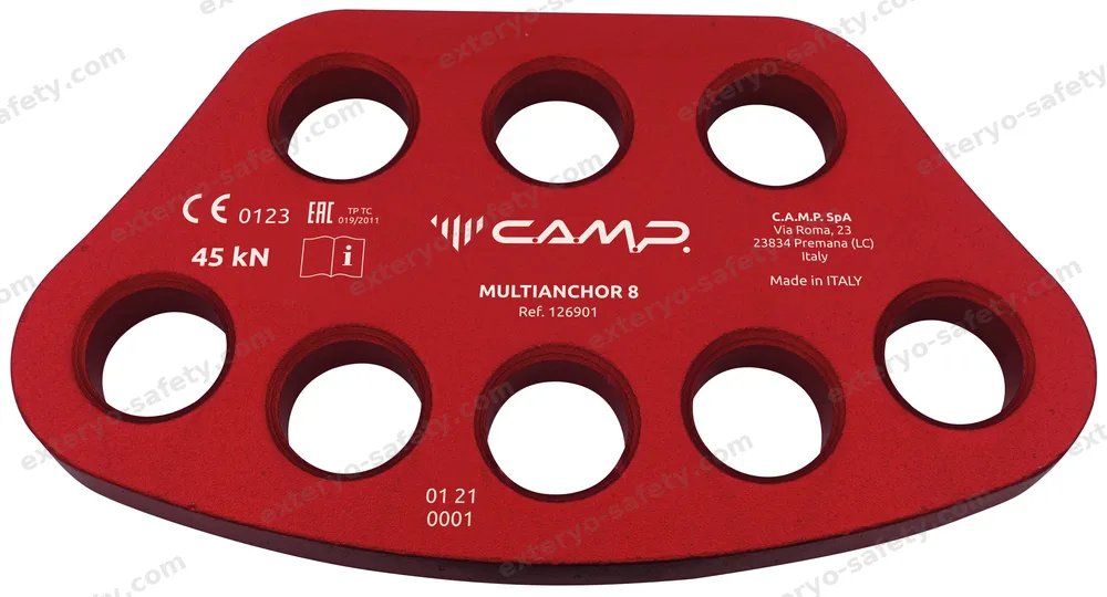 MULTIANCHOR 8, Piastra multiancoraggio C.A.M.P.
