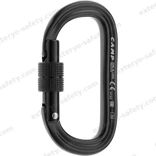 OVAL XL LOCK BLACK, Connettore C.A.M.P.
