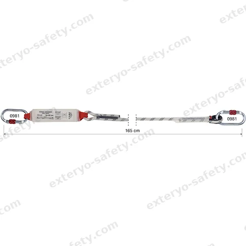 5030102 - SHOCK ABSORBER ROPE SINGLE 165 cm + 2x0981, Assorbitore di energia C.A.M.P.