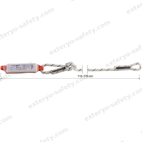 5130101 - SHOCK ABSORBER ROPE ADJUSTABLE SINGLE 115-170 cm, Assorbitore di energia C.A.M.P.