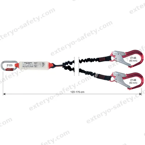 7030210 - SHOCK ABSORBER REWIND DOUBLE 120-175 cm + 2125 + 2x2148, Assorbitore di energia C.A.M.P.