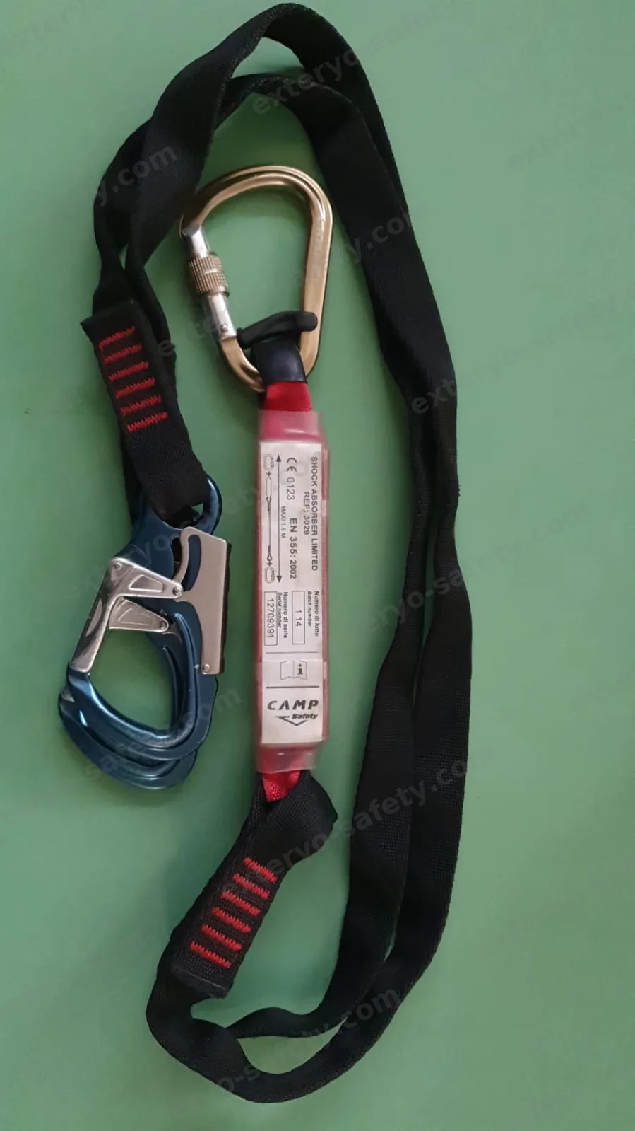 6040203 - SHOCK ABSORBER LIMITED WEBBING DOUBLE + 1176 + 2x0995 100 cm, Assorbitore di energia C.A.M.P.