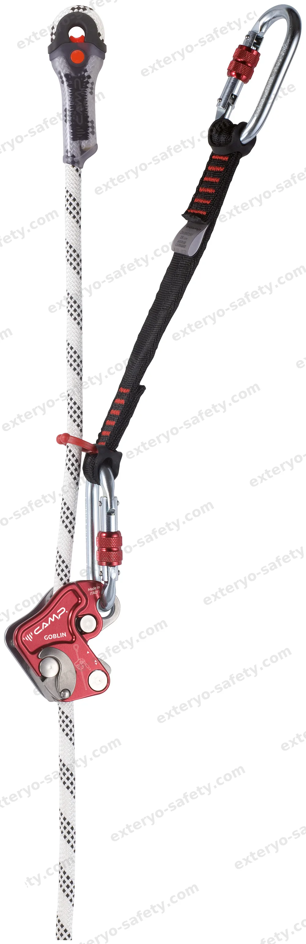 GOBLIN KIT - CORDA 11MM 10M 2X1455+2030026F+2811A010C, Dispositivo anticaduta C.A.M.P.