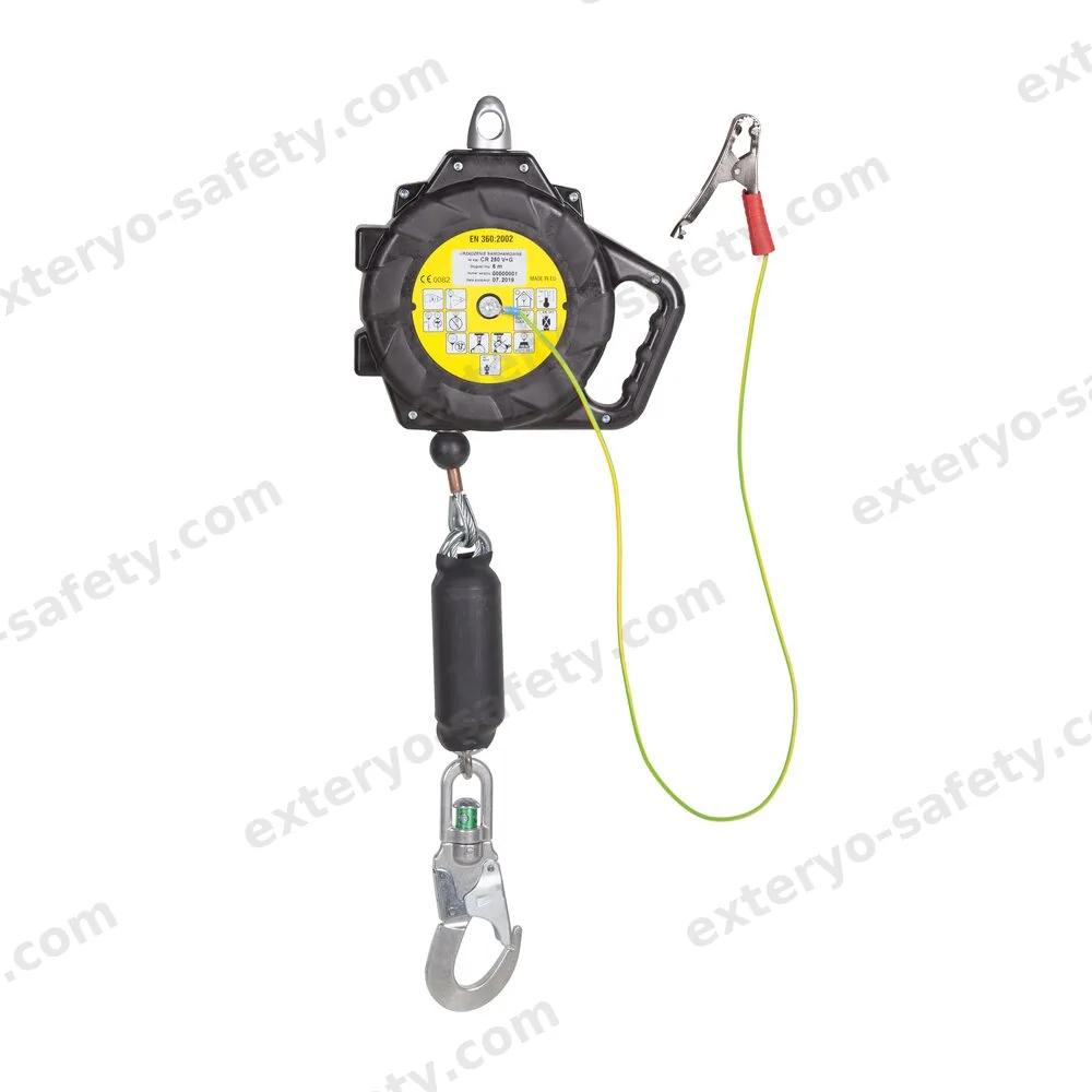 DISPOSITIVO RETRATTILE CAVO ACCIAIO CR 250 HVG11 MT, Dispositivo anticaduta SINECURA