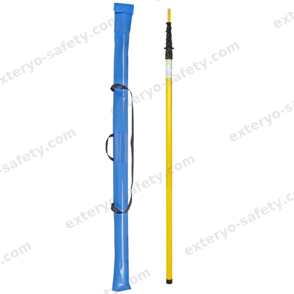 DT 200 - Barre telescopiche isolanti LUNGHEZZA 440-8076 mm, Asta telescopica SINECURA
