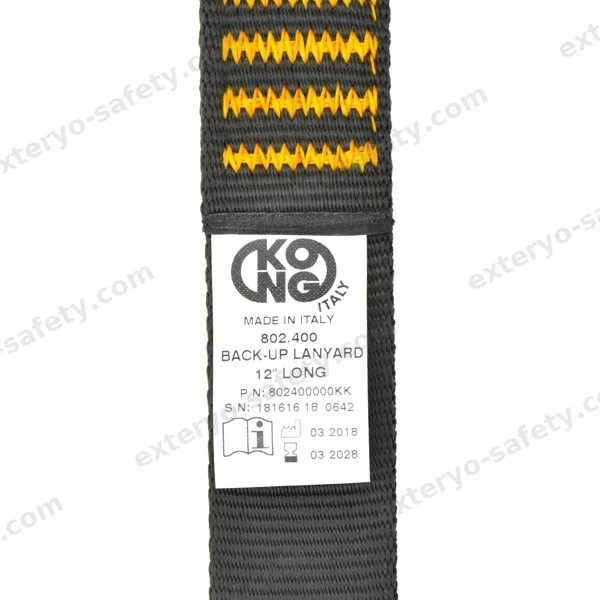 LANYARD for BACK-UP ANSI, Cordino KONG S.p.A.